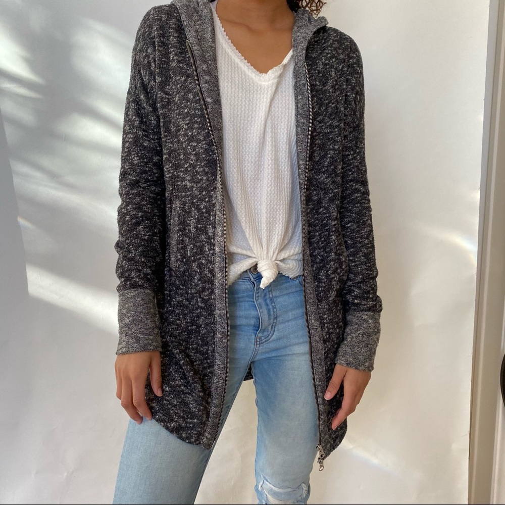 Urban outfitters Gray zip up jacket.